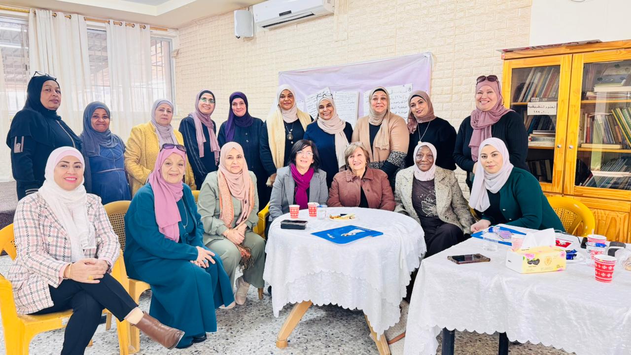 الإتحاد العام للمراة الفلسطينية-فرع اريحا-اللقاء التدريبي الثاني