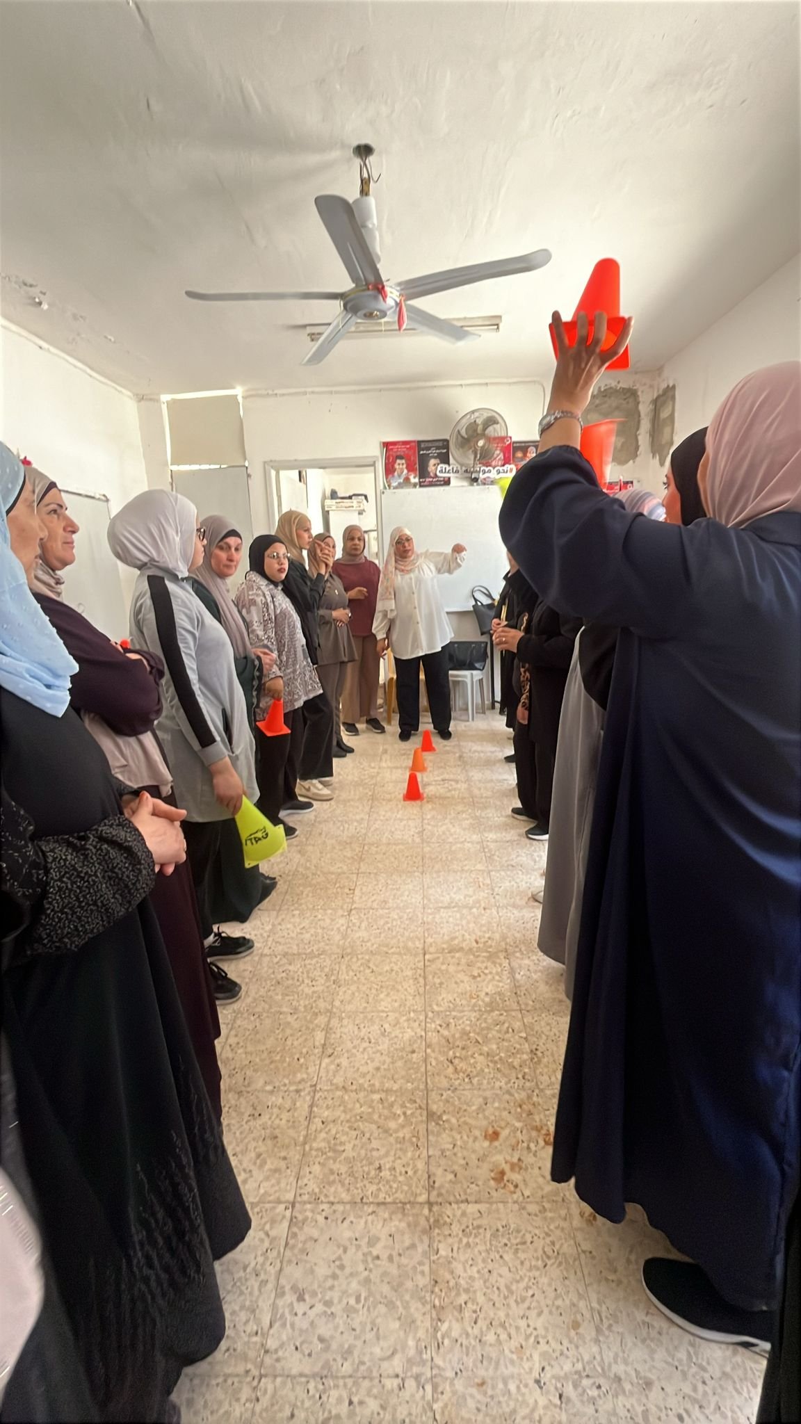 ورشة عمل تفريغية ترفيهية للدعم النفسي /جمعية النجدة / اربحا