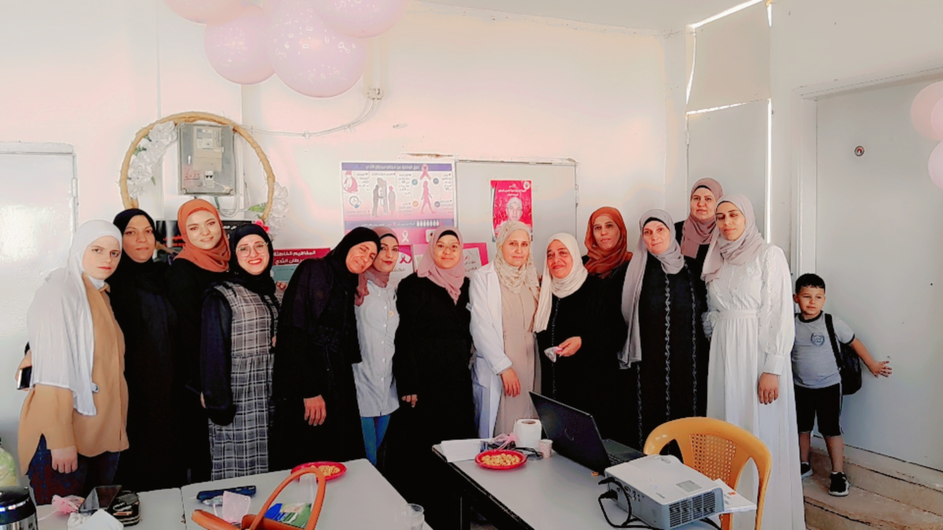 اتحاد لجان العمل النسائي وجمعية النجدة  – اكتوبر الوردي